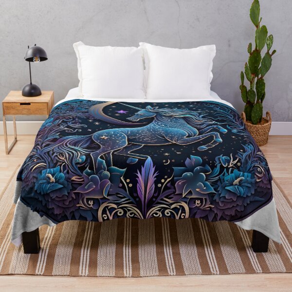 Item preview, Cosmic watercolor unic #107 unicorn designed and sold by LaElee.
