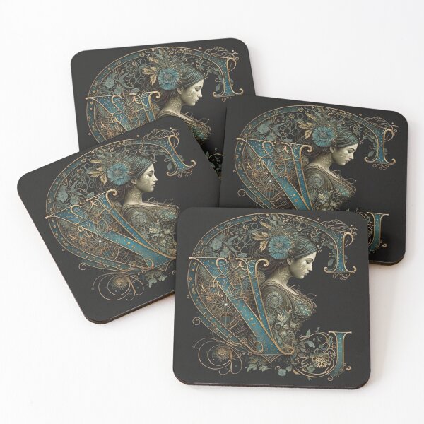 Item preview, Steampunk Astrology (Virgo) - Sticker and T-Shirt Design designed and sold by MindAsylum.