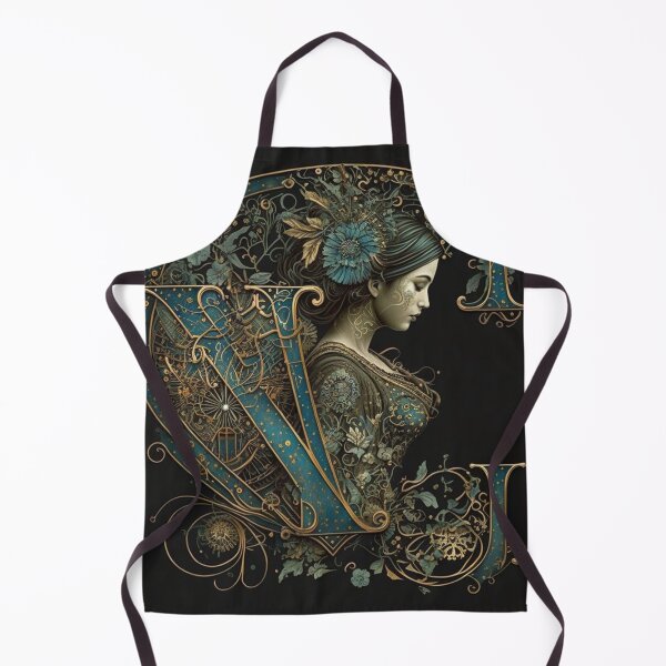 Item preview, Steampunk Astrology (Virgo) - Sticker and T-Shirt Design designed and sold by MindAsylum.