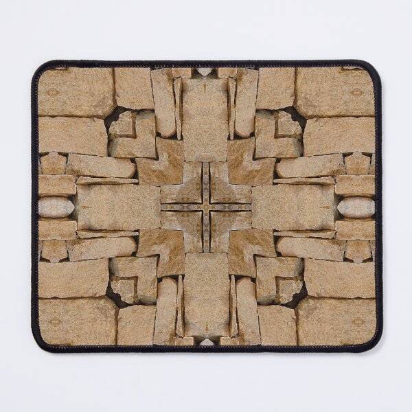 Item preview, Stone Wall Texture Kaleidoscope Pattern 19 designed and sold by Swabcraft.