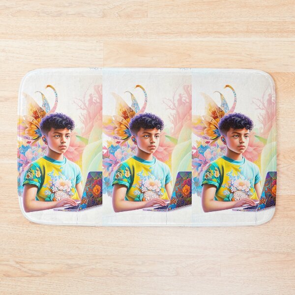 Item preview, Curly Haired Boy designed and sold by QuotezArtist.