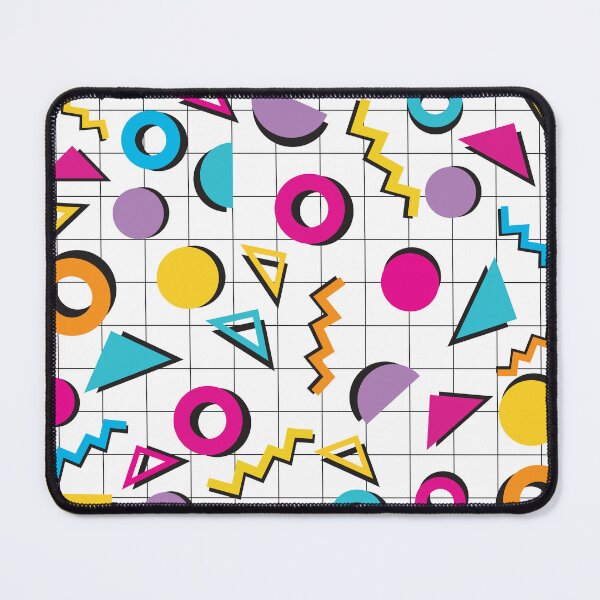 Item preview, Colorful Eighties 80's Retro Geometric Pattern  designed and sold by idovedesign.