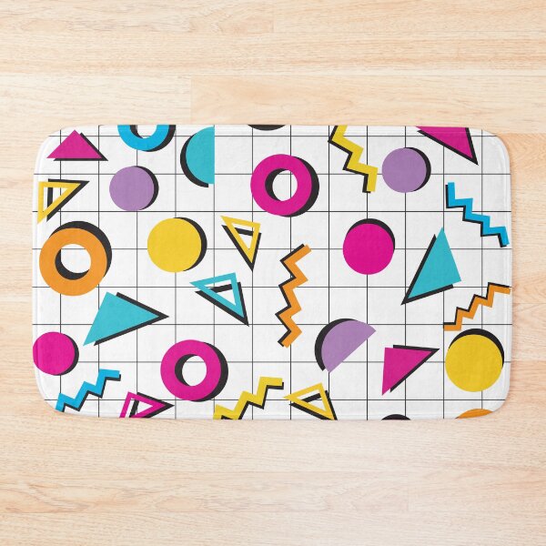 Item preview, Colorful Eighties 80's Retro Geometric Pattern  designed and sold by idovedesign.