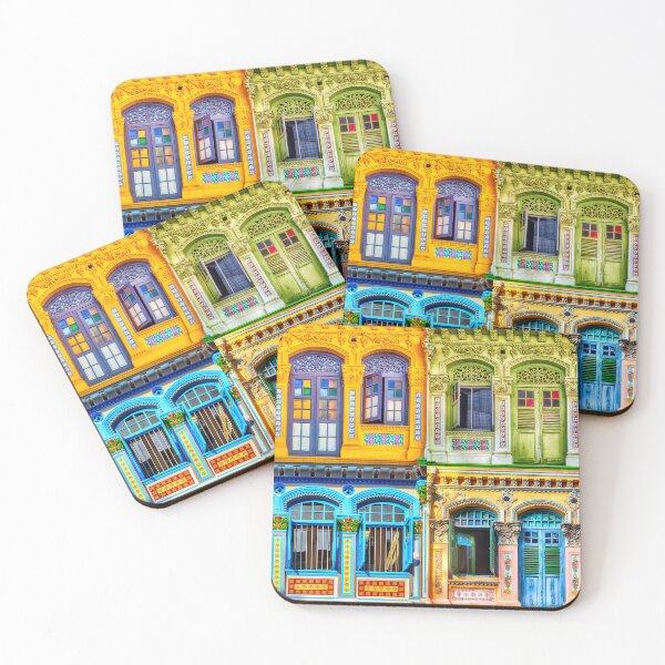 Item preview, Singapore, Heritage Shophouses of Singapore designed and sold by John Seaton Callahan.