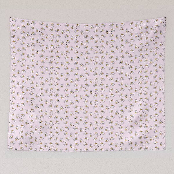 Item preview, Baby bunny hold carrot pattern designed and sold by mirinartwork.