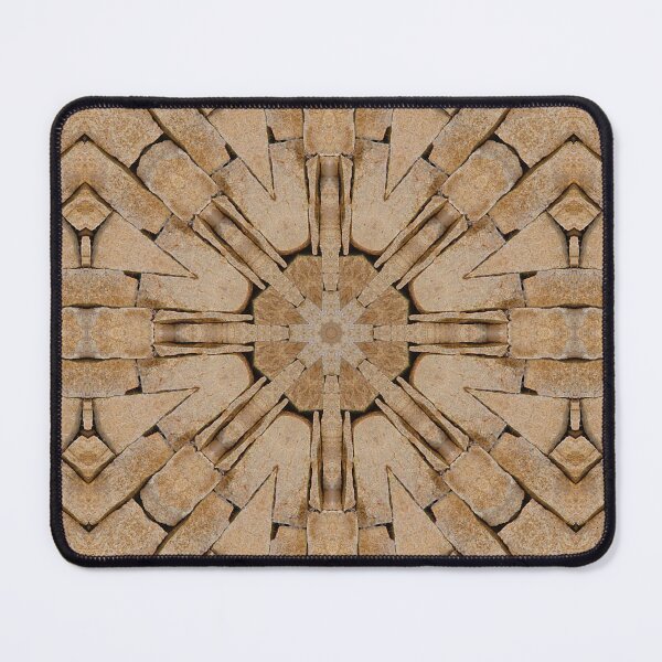 Item preview, Stone Wall Texture Kaleidoscope Pattern 24 designed and sold by Swabcraft.