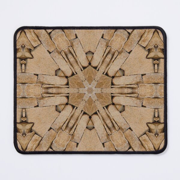 Item preview, Stone Wall Texture Kaleidoscope Pattern 25 designed and sold by Swabcraft.