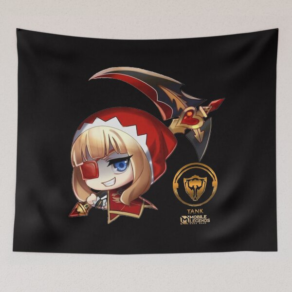 Item preview, Mobile Legends Bang Bang l Tank l Ruby Chibi designed and sold by ArtemoTeh.