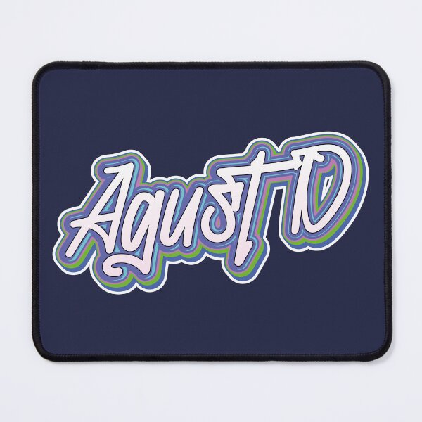 Artikelvorschau, BTS Bangtan Suga Min Yoongi Agust D Name Text Graffiti Armee | Morcawerke entworfen und verkauft von Morcawork.