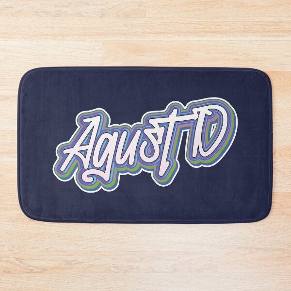 Artikelvorschau, BTS Bangtan Suga Min Yoongi Agust D Name Text Graffiti Armee | Morcawerke entworfen und verkauft von Morcawork.