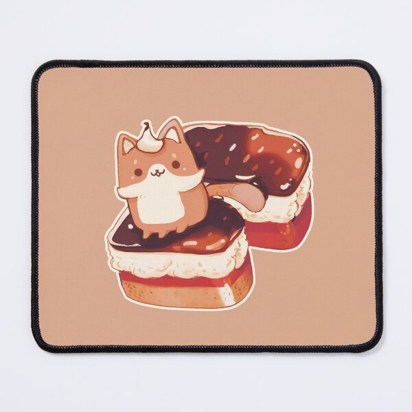 Item preview, Cake-Loving Fox - A Creamy Chocolaty Delight designed and sold by dj0903.