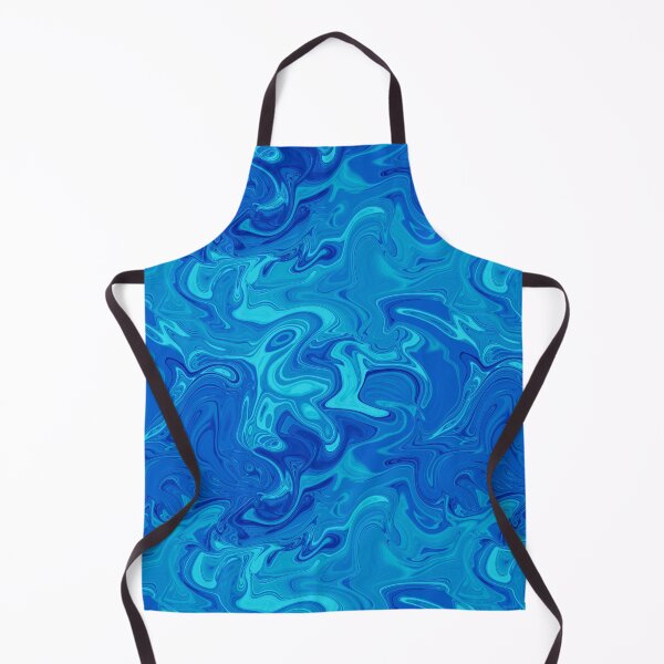 Item preview, Blue Marbled Ocean Pattern designed and sold by SilentNoiseArt.