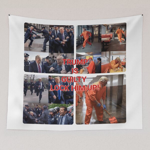 Item preview, Trump is guilty lock him up designed and sold by lacm2020.