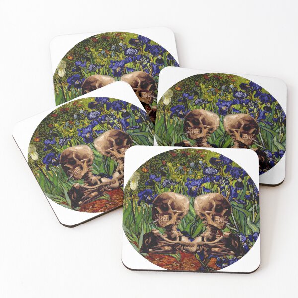 Item preview, van gogh skull designed and sold by frirev-.