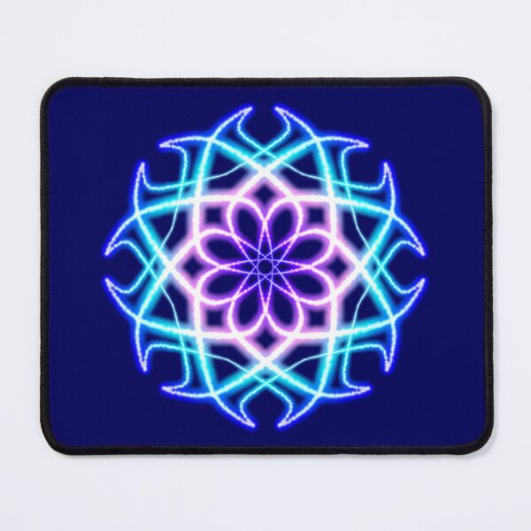 Item preview, Blushing Blue Star Mandala designed and sold by FalcoSkyWolf.