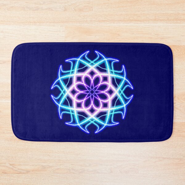 Item preview, Blushing Blue Star Mandala designed and sold by FalcoSkyWolf.