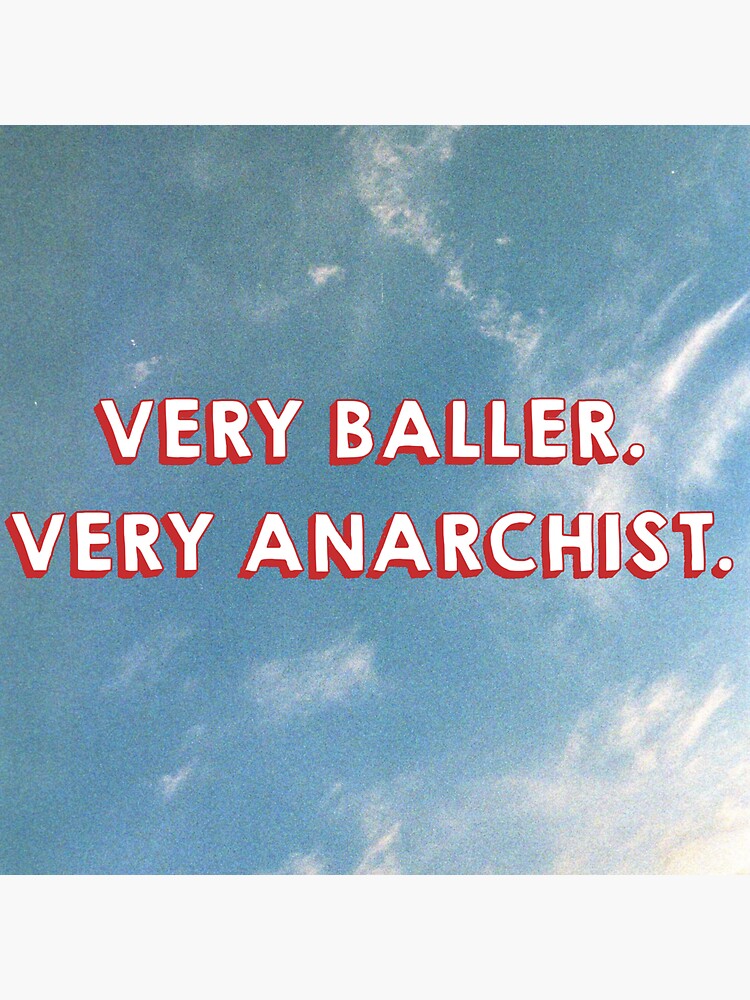Very baller. Very anarchist by abbysheahan
