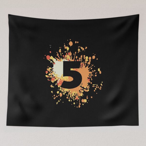 Item preview, Number 5th Color Splash designed and sold by onicon.