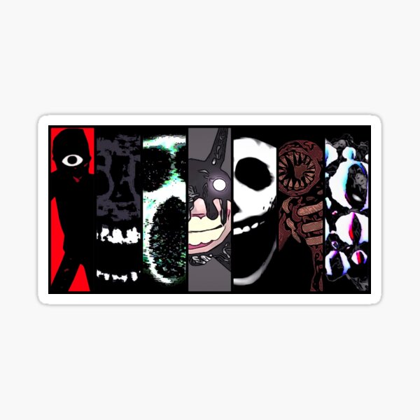 Roblox: DOORS - enemy character - Jack Sticker for Sale by ShapedCube