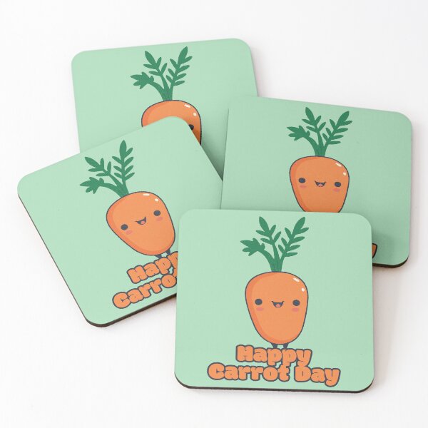 Item preview, Happy Carrot Day - Happy Carrot designed and sold by RoboRaphael.