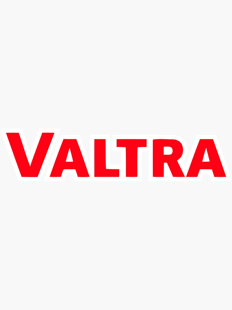 Autocollant logo Valtra 110 mm x 550 mm