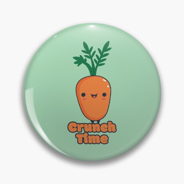 Item preview, Crunch Time - Happy Carrot designed and sold by RoboRaphael.