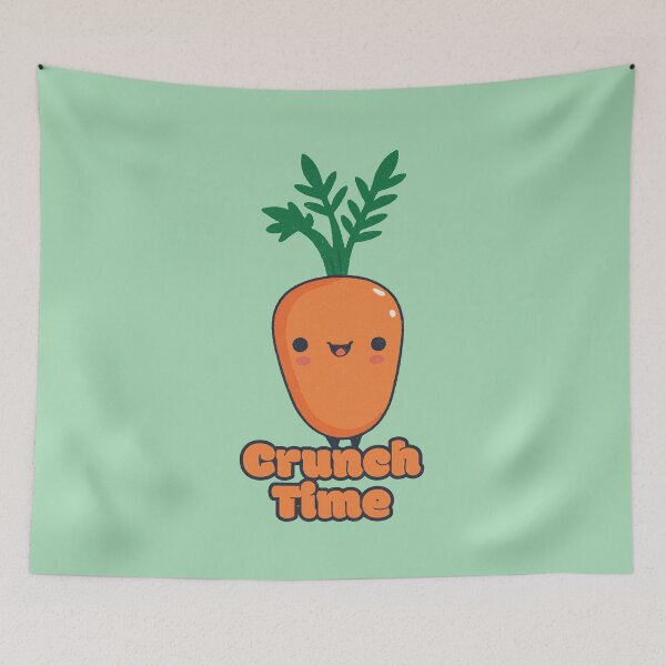 Item preview, Crunch Time - Happy Carrot designed and sold by RoboRaphael.