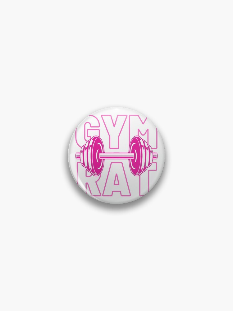 Gym Rat Pin Gym Pin Gym Rat 