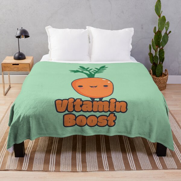 Item preview, Vitamin Boost - Happy Carrot designed and sold by RoboRaphael.