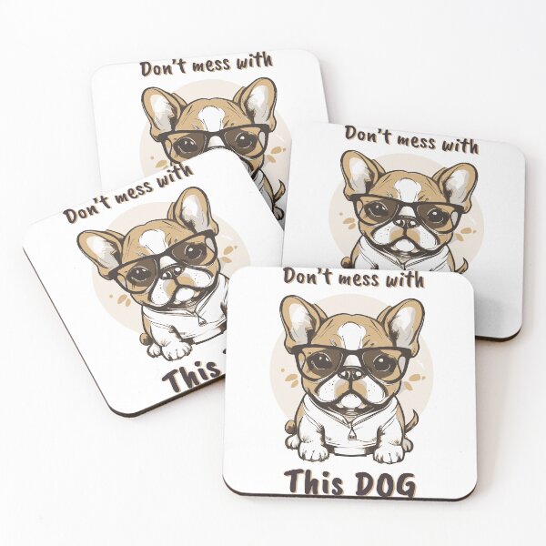 Item preview, Bulldog - Don't mess with this dog designed and sold by WECreations.