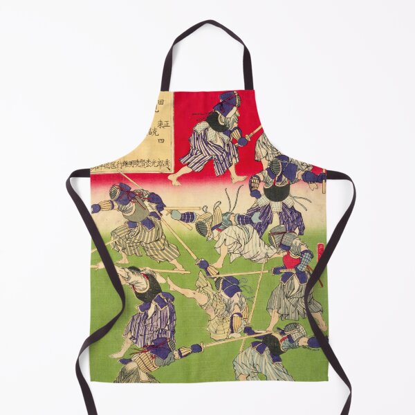 Item preview, Kendo Swordsmanship by Tsukioka Yoshitoshi (月岡芳年) _03 designed and sold by frederic Lecut.