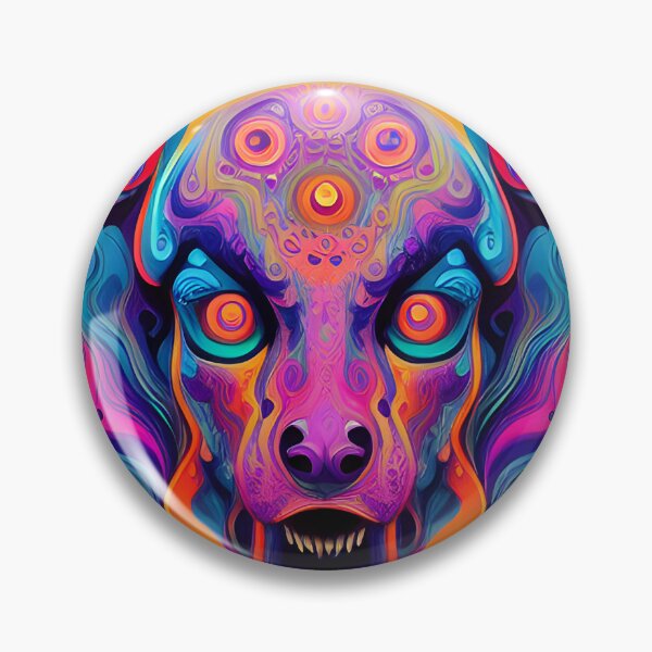Item preview, Trippy Dogg - Psychedelic Trippy Dogg Art designed and sold by Djaweedan777.