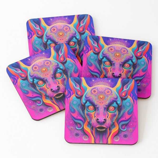 Item preview, Trippy Dogg - Psychedelic Trippy Dogg Art designed and sold by Djaweedan777.