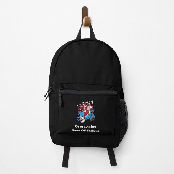 Item preview, "Overcoming Fear of Failure" Goldfish Illustration Minimalist Design designed and sold by RM-Journey.
