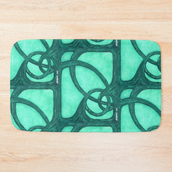 Item preview, Abstract Green Celtic Vine designed and sold by yvettehopkins.