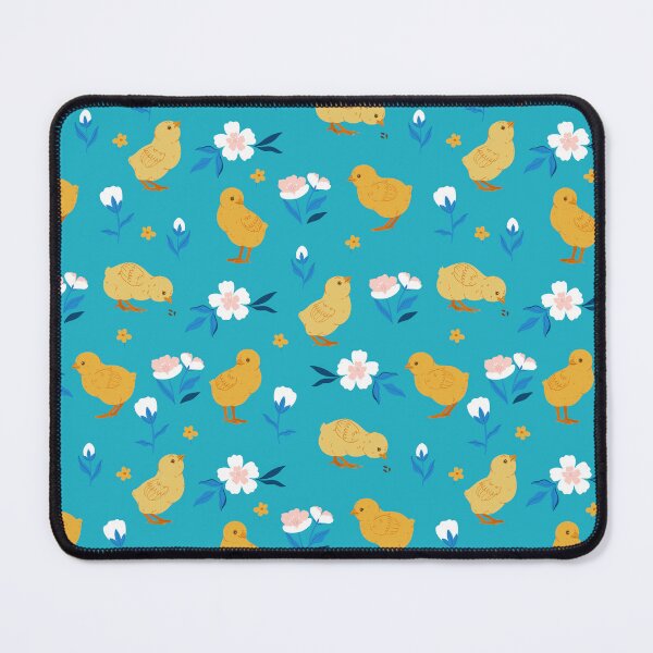 Item preview, baby chickens and flowers designed and sold by burbura.