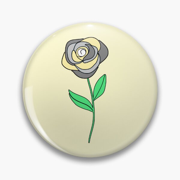 Item preview, Subtle Demigender Pride Rose designed and sold by everything4eva.