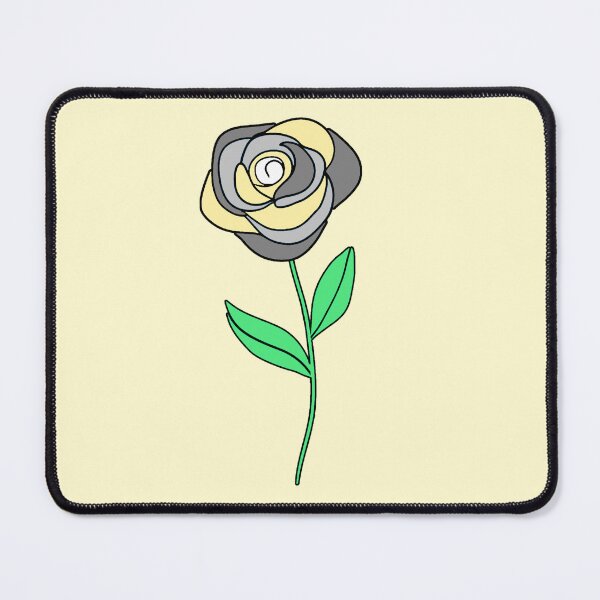 Item preview, Subtle Demigender Pride Rose designed and sold by everything4eva.