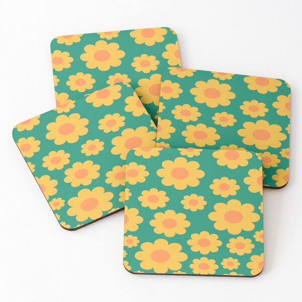 Item preview, Retro Yellow Flower Market Amsterdam - Floral designed and sold by Tamas Das.