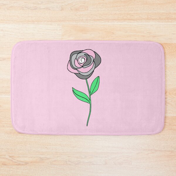 Item preview, Subtle Demigirl Pride Rose designed and sold by everything4eva.
