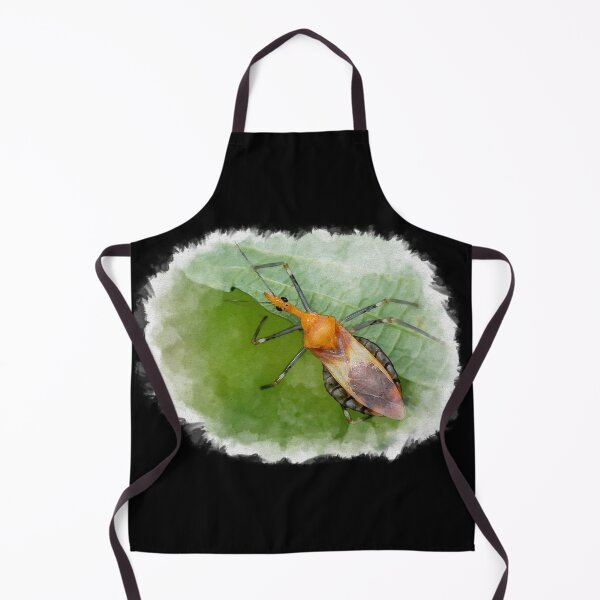 Item preview, Organic watercolour of a brightly coloured Assassin Bug (Reduviidae) designed and sold by AvonPerception.