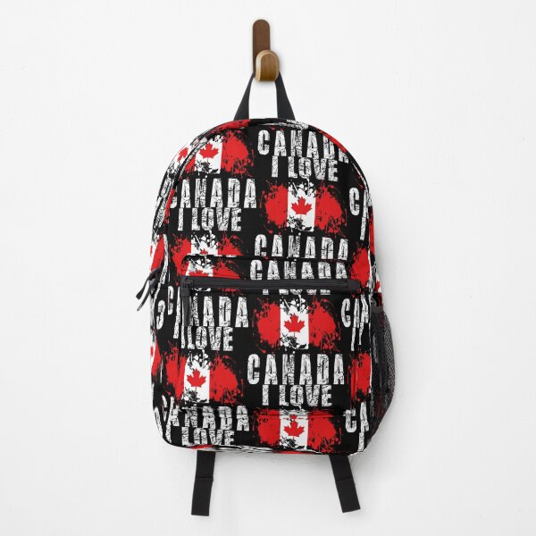 Item preview, I Love Canada Flag Art-| GIFT FOR CANADA LOVERS | CANADA LOVERS COLORFUL designed and sold by al21ex.