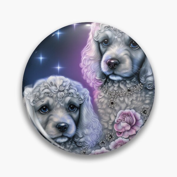 Item preview, Cavoodles With Roses designed and sold by Nocturne  Paws.
