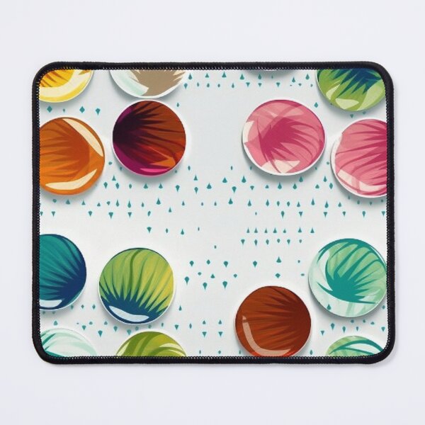 Item preview, Tiled Organic Pattern Alchohjol Inks designed and sold by artfullyprompt.