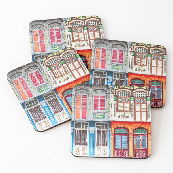 Item preview, Singapore, Heritage Shophouses of Singapore designed and sold by John Seaton Callahan.