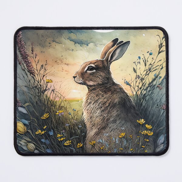 Item preview, Golden Valley Hares 06 designed and sold by artgoldenvalley.