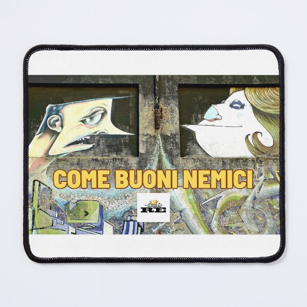 Item preview, murales, come buoni nemici, Augusto Re designed and sold by AugustoRe.