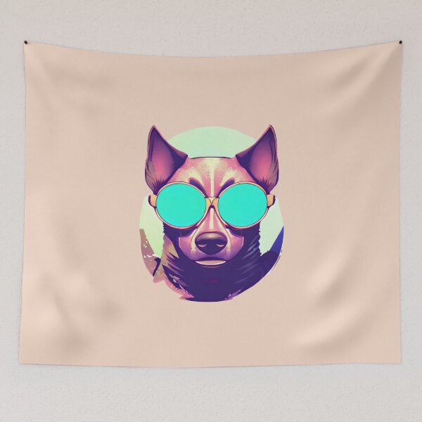 Item preview, Dog Wearing Sunglasses designed and sold by Stian Iversen.