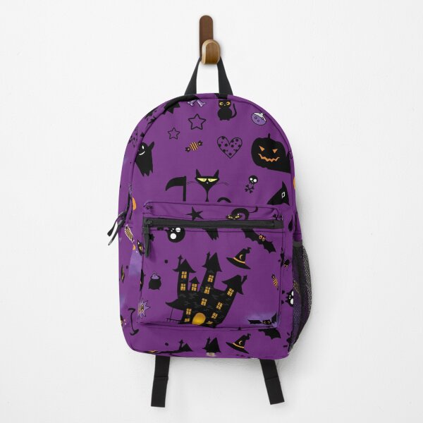Item preview, Halloween Season Creepy Cute Black Cats Pattern designed and sold by SoccaTamam.