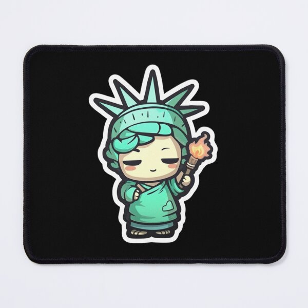 Item preview, Statue of Liberty Kawaii Chibi Style designed and sold by c4k5llc.